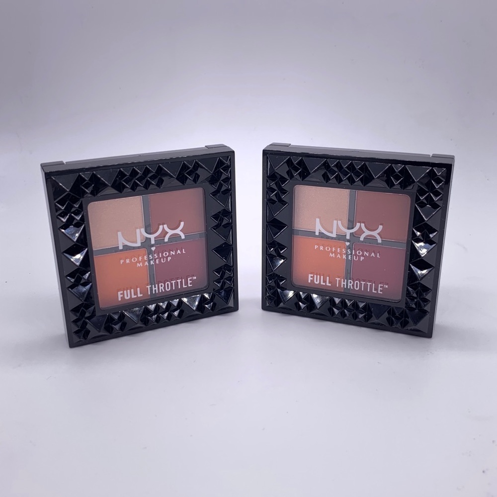 2x NYX Throttle‎ Shadow Palette Color Riot